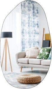 bedroom ideas for small rooms - wall mirror