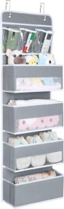 bedroom ideas for small rooms - over door storage box